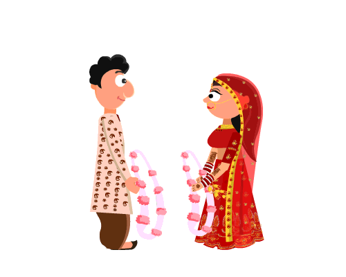 animated gif of wedding ceremony